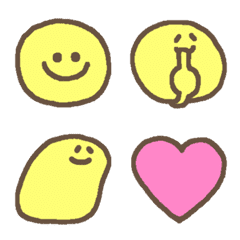 ほんわかスマイルの絵文字メイン画像