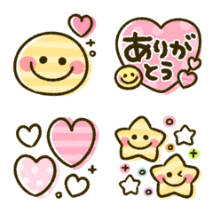 [LINE絵文字] 大人可愛い♪カラフル♡パステルの画像