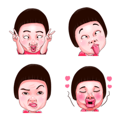 [LINE絵文字] Emoji, miss is a funnyの画像