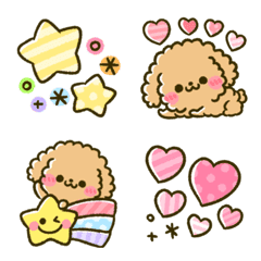 [LINE絵文字] ふわもこ♡といぷーの画像