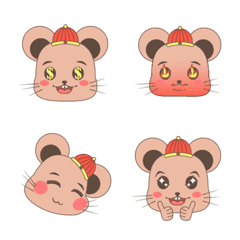 [LINE絵文字] 2020mouse year is coming！の画像