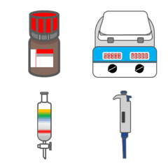 [LINE絵文字] Chemistry Experiment discussion emojiの画像