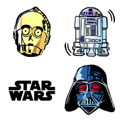 [LINE絵文字] スター・ウォーズ絵文字の画像