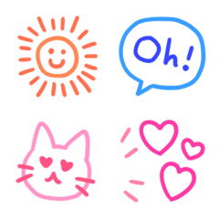 Line絵文字 猫の手も借りたい絵文字 40種類 1円 Line絵文字 猫の手も借りたい絵文字 40種類 1円