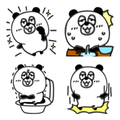 [LINE絵文字] らくがきねむぱんだの画像
