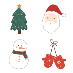 [LINE絵文字] Christmas celebration emojiの画像