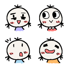 [LINE絵文字] まるるの絵文字○5の画像