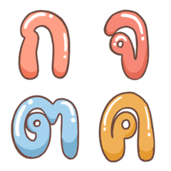 [LINE絵文字] Consonant Thaiの画像