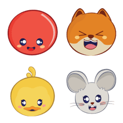 [LINE絵文字] Booron Emoji Collection Part Iの画像
