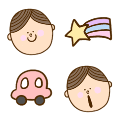 [LINE絵文字] American cute boyの画像