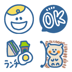 [LINE絵文字] 日常ほんわかな絵文字の画像