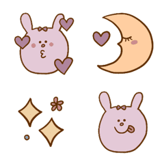 [LINE絵文字] Cute otona rabbitの画像