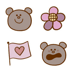 [LINE絵文字] Brown bearの画像
