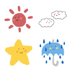 [LINE絵文字] お天気まるわかり絵文字の画像