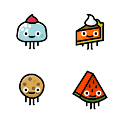 [LINE絵文字] Tiny Food Sweetの画像