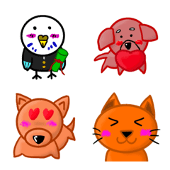 [LINE絵文字] 動物好きのための絵文字の画像