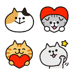 [LINE絵文字] ねこ色々絵文字2の画像