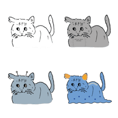 [LINE絵文字] バーチャルねこ絵文字の画像