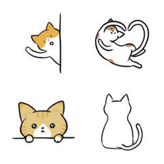 [LINE絵文字] Fun ＆ Cute Catsの画像