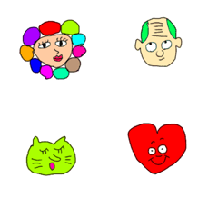 [LINE絵文字] weird emoji'sの画像