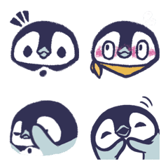 [LINE絵文字] BluDee the Penguinの画像