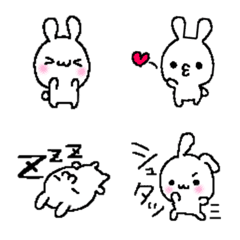 [LINE絵文字] うさぎの表現力の画像