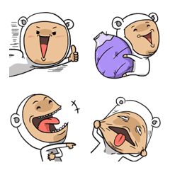 [LINE絵文字] Mee mee hu1 Emojiの画像