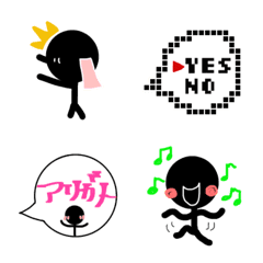 [LINE絵文字] 棒人間.の画像