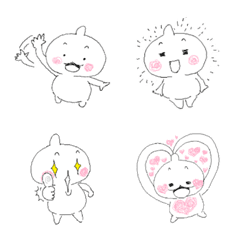 [LINE絵文字] Cute Ghost POONGPOONGの画像