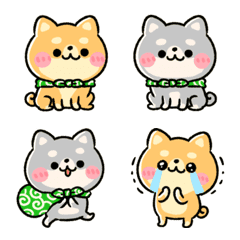 豆柴日和♡なかよしmixの絵文字メイン画像
