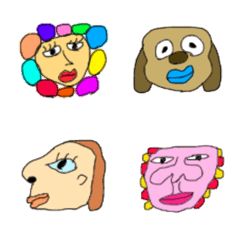 [LINE絵文字] weird emoji's2の画像