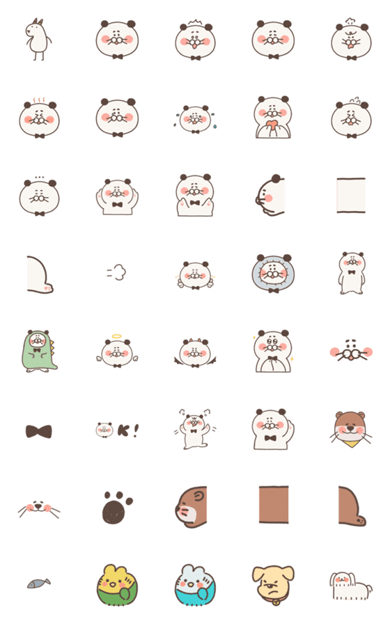 [LINE絵文字]Fur Seal Noddyの画像一覧