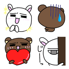 [LINE絵文字] 動物たちの集合体の画像