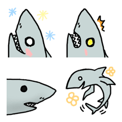 [LINE絵文字] ラフ・鮫の日常の画像