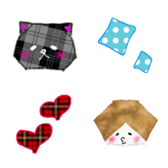 [LINE絵文字] 折り紙チョキチョキ絵文字の画像