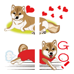 [LINE絵文字] ちまきは柴犬だよの画像