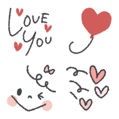 [LINE絵文字] LOVE♥絵文字の画像