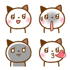 [LINE絵文字] 猫の絵文字①の画像