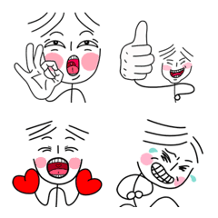 [LINE絵文字] everyguy`s life emojiの画像