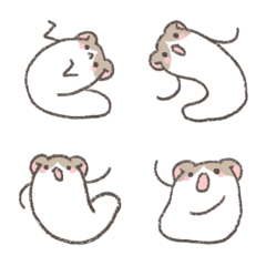 [LINE絵文字] Hamster Mi-gaoの画像