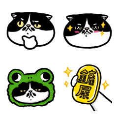 [LINE絵文字] Dot Cat [ Emoji ]の画像