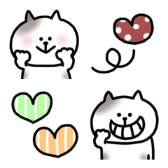 [LINE絵文字] ねこのすけの絵文字(Love)の画像