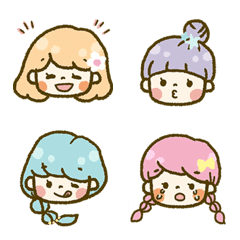 ドリーミーガールズ 絵文字の絵文字メイン画像