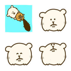 [LINE絵文字] ラッコもどきの画像