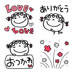 [LINE絵文字] くるリボン♡気持ち伝える絵文字の画像