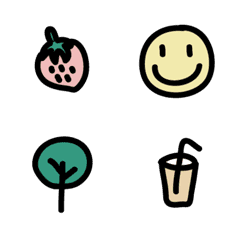 [LINE絵文字] simple and elegant Emojiの画像