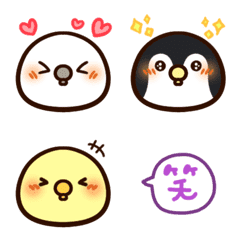 もちもちことりの絵文字メイン画像