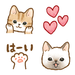 [LINE絵文字] 猫たちの絵文字の画像