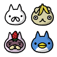 [LINE絵文字] にゃんこポコポン！総キャラ絵文字パックの画像