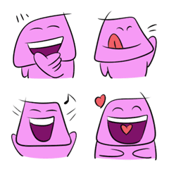 [LINE絵文字] Pink boy Emojiの画像